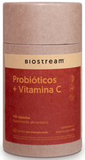 Probióticos (50mg) + Vitamina C (500mg) | 120 cápsulas